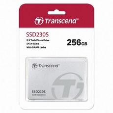 트랜센드 SSD230S SATA3 3D NAND SSD, 256GB