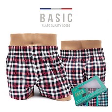 BASIC 남성 순면 트렁크 3매입 B...