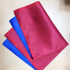 청홍포/다도수업 예절실/차 상보/찻 보자기/다기 덮개