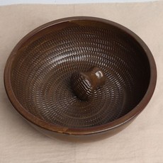 옹기로만든고춧가루확독