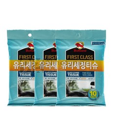 불스원 유리세정티슈 3개 티슈 다용도크리너 천연가죽 김서림방지 유막제거 발수코팅 크리스탈 레자왁스, 1개