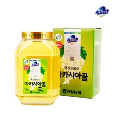 영월농협 동강마루 아카시아꿀 병 2kg, 1박스
