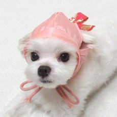 도기코디 금박 복건 강아지한복 모자, 핑크