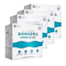 종근당 프리바이오틱스 프락토올리고당 FOS 유산균 30p, 150g, 4개
