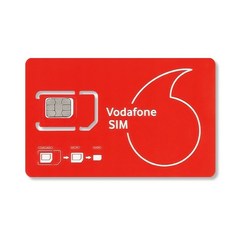 [데이터프리]보다폰(vodafone)유럽 유심 터키 가능! 10GB 26일, 1개, 10GB 보다폰(터키가능)