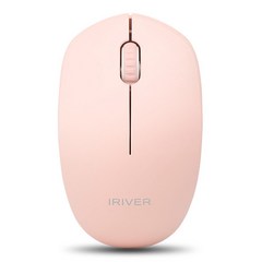아이리버 무소음 무선 마우스 EQwear-V10, 핑크