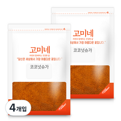 고미네 코코넛슈가, 300g, 4개