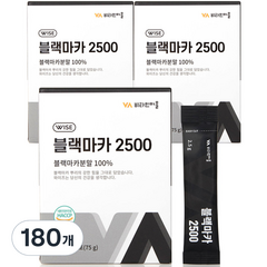 비타민마을 블랙마카 2500 분말 스틱, 75g, 6개