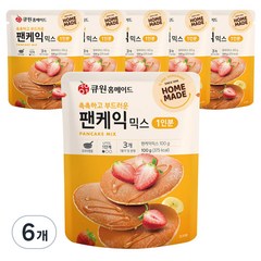 큐원 홈메이드 팬케익 믹스, 6개, 100g