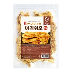 해야미 구운 순살 아귀쥐포채, 1kg, 1개