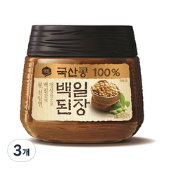 샘표 국산콩 백일된장, 900g, 3개