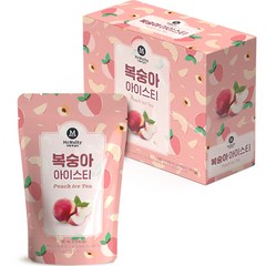 맥널티 복숭아 아이스티, 190ml, 10개