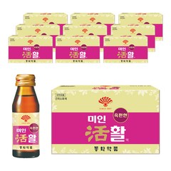 부채표 미인활 여성소화제, 75ml, 100개