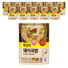 오뚜기 부산식 돼지국밥, 500g, 12개
