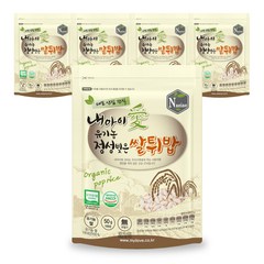 내아이애 유기농 정성빚은 쌀튀밥, 쌀, 50g, 5개