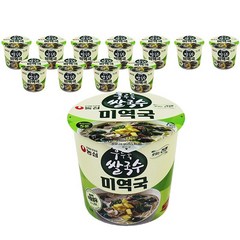 후루룩 쌀국수 미역국, 74g, 12개