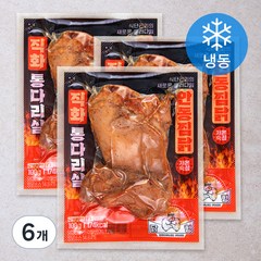 닭형 직화 안동찜닭 통다리살 (냉동), 100g, 6개