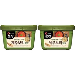 청정원 제주보리 쌈장, 450g, 2개