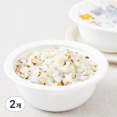 짱죽 후기 11개월부터 이유식 전복치킨진밥, 200g, 2개, 혼합맛(전복/치킨)