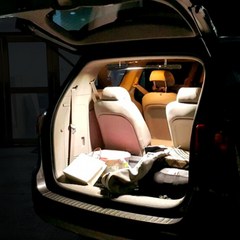 반디 기아자동차 올뉴카니발용 트렁크 옷걸이 LED 조명등, 전구색(3400K), 1개