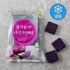 유기가공식품 인증 웰팜넷 유기농 다진적양배추 (냉동), 100g, 1개