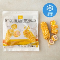 파머스핫도그 고구마치즈 만난 감자 핫도그 4ea (냉동), 600g, 1개
