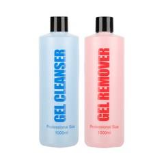 젤 클렌저 1000ml + 젤 리무버 1000ml 세트, 1세트