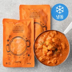 뉴델리인디안푸드 치킨마크니 (냉동), 180g, 2개