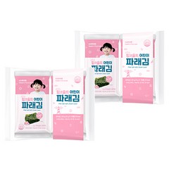 퓨어잇 아동용 핑크솔트 파래김 2g, 20봉