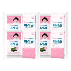 퓨어잇 아동용 핑크솔트 파래김 2g, 40봉