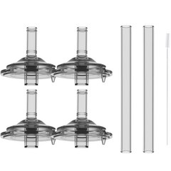 베베락 아이와 교체용 빨대 꼭지 4p + 교체용 스트로우 2p + PP솔 세트 210ml용, 1세트