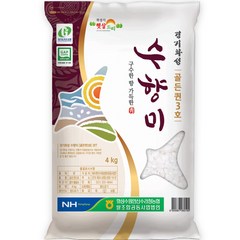 화성수원안산수라청농협 GAP 수향미 골드퀸 3호, 4kg(상), 1개