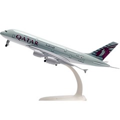 모형 비행기 다이캐스트 20cm, 20_39 카타르항공 A380