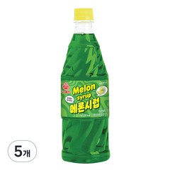 오쉐프 메론시럽, 1kg, 5개