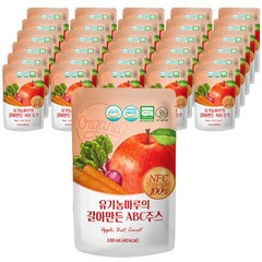 유기농마루 갈아만든 ABC 주스, 100ml, 60개