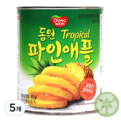 동원 트로피칼 파인애플, 836g, 5개