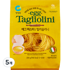 대상 청정원 에그 탈리올리니 파스타, 250g, 5개