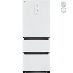 [색상선택형] LG전자 디오스 오브제컬렉션 김치냉장고 메탈 방문설치, 화이트, Z337MWWP33