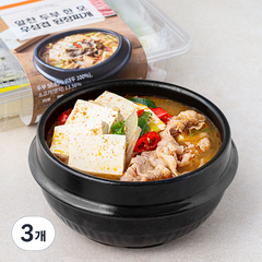 마이셰프 알찬 두부 한 모 우삼겹 된장찌개 밀키트, 590g, 3개