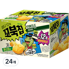 꼬북칩 미니, 30g, 24개