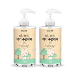 마미바티 아기 주방세제, 500g, 2개