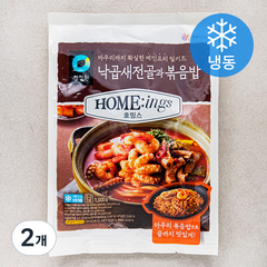 청정원 호밍스 낙곱새전골과 볶음밥 (냉동), 1kg, 2개