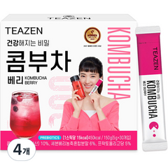 티젠 콤부차 베리, 5g, 30개입, 4개