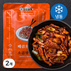 대한곱창 매콤오징어 + 소곱창볶음 (냉동), 300g, 2개