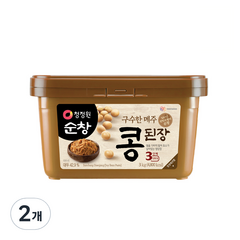 청정원 구수한 메주 콩된장, 3kg, 2개