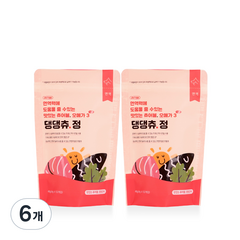 베터 댕댕츄정 오메가3 강아지 영양제 12p 48g, 면역, 6개