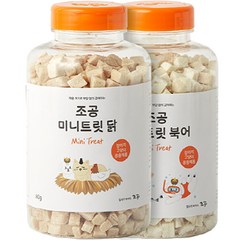 조공 미니트릿 반려동물 간식 2종 세트, 130g, 1세트