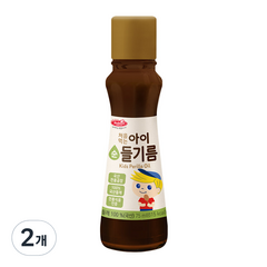 베베스트 처음먹는 순 아이 들기름 75ml, 2개