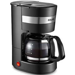 브루노 가정용 커피메이커 블랙 0.6L + 종이필터 10p, CMC-2110BL