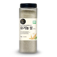 Prime Field 2023년산 햅쌀 유기농 쌀 백미, 1kg, 1개